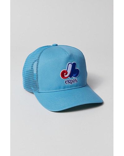 '47 Montreal Expos Hitch Trucker Hat - Blue