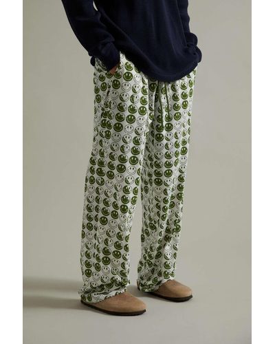 Urban Outfitters Uo Allover Print Gradient Lounge Pant - Green