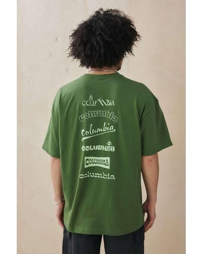Columbia Canteen Jumble T-shirt - Green