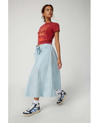 Shorts & Skirts | Mid Length Skirt Pink | Freeup-as247.edu.vn