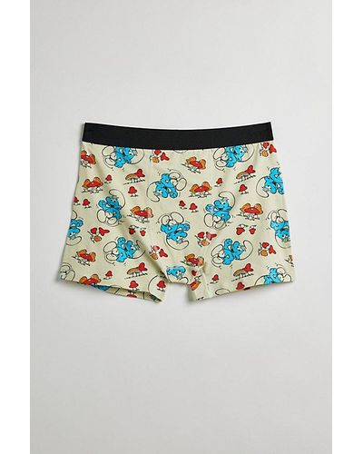 Urban Outfitters The Smurfs Boxer Brief - Gray