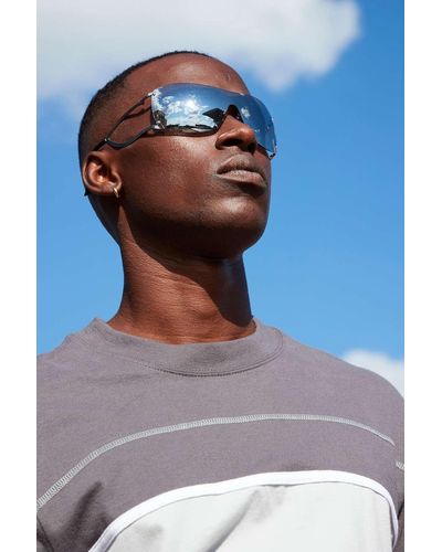 Rimless Square Sunglasses Men Brand Designer Rectangle Gradient Sun Glasses  Metal Cutting Lens Male Shades Oculos De Sol - Sunglasses - AliExpress