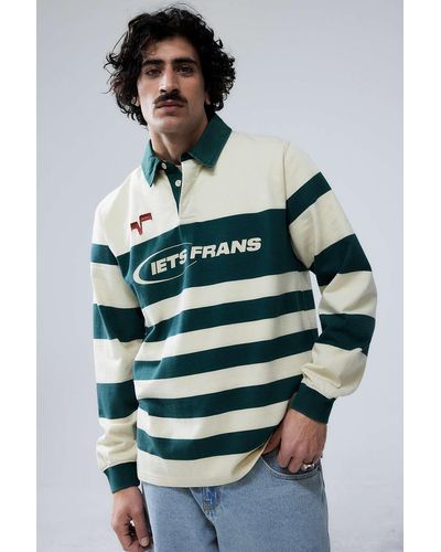 iets frans... Ecru Rugby Shirt - Green