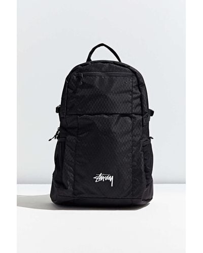 Stussy Diamond Ripstop Backpack - Black