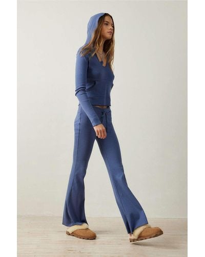 Out From Under Easy Does It Lounge Trousers - Blue