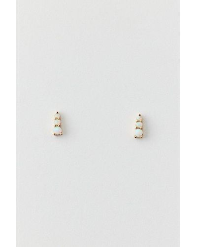 Five And Two Jewellery Scout Stud Earring - Metallic