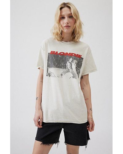 Urban Outfitters Blondie Relaxed Tee - White