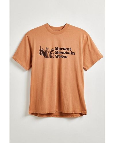 Marmot Mountain Works Tee - Orange