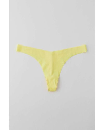 Urban Outfitters Out From Under Mini Thong - Yellow