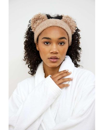 Urban Outfitters Stirnband "teddy ears spa day" - Mehrfarbig