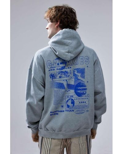Urban Outfitters Uo Grey Galaxy Hoodie