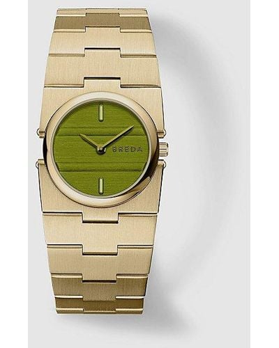 Breda Sync Quartz Bracelet Watch - Metallic