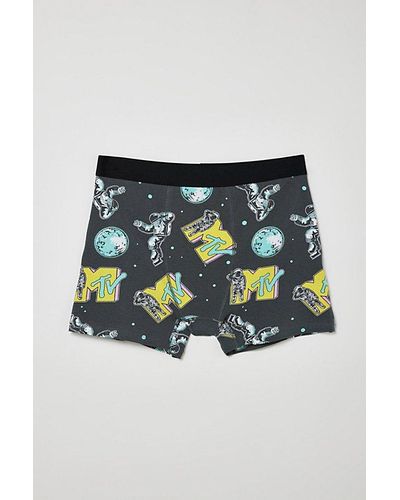 Urban Outfitters Mtv Astronaut Boxer Brief - Black