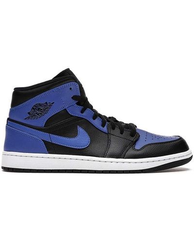 Nike Sneaker air jordan 1 "mid hyper royal" - Blau