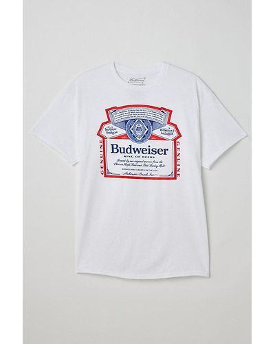 Urban Outfitters Budweiser Classic Tee - Gray