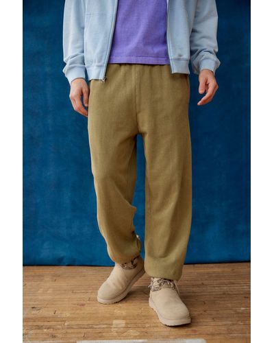 BDG Bonfire French Terry Jogger Sweatpant In Olive,at Urban Outfitters - Blue