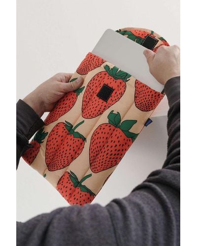 BAGGU 13" -laptoptasche "strawberry" - Mehrfarbig
