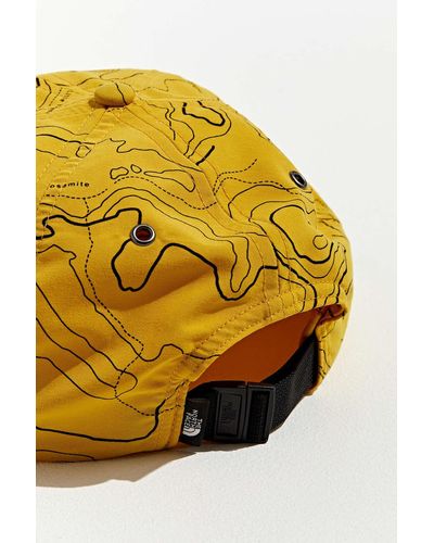 The North Face The North Face Uo Exclusive Topography Baseball Hat - Yellow