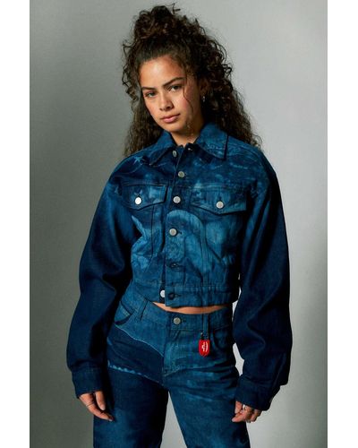 Blue Fiorucci Jackets for Women | Lyst