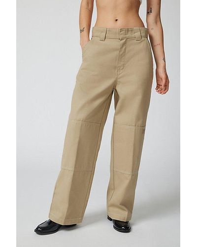 Dickies Seamed Mid-Rise Trouser Pant - Natural