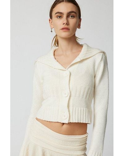 Urban Outfitters Uo Kennedy Cardigan - Gray