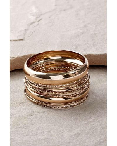 Silence + Noise Silence + Noise Clean Bangles Pack - Brown