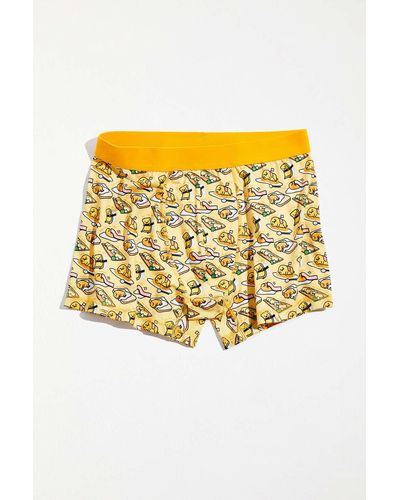 Urban Outfitters Uo Gudetama Boxer Brief - Yellow