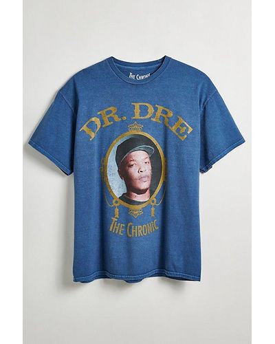 Urban Outfitters Dr. Dre The Chronic Tee - Blue