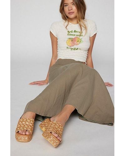 Matisse Footwear Cruz Platform Sandal - Natural