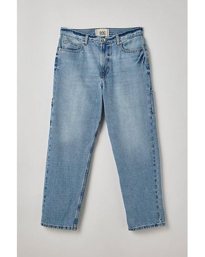 BDG Straight Fit Mid- Rise Utility Jean - Blue