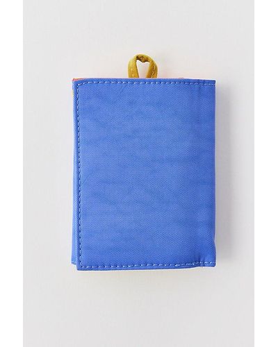 BAGGU Snap Wallet - Blue