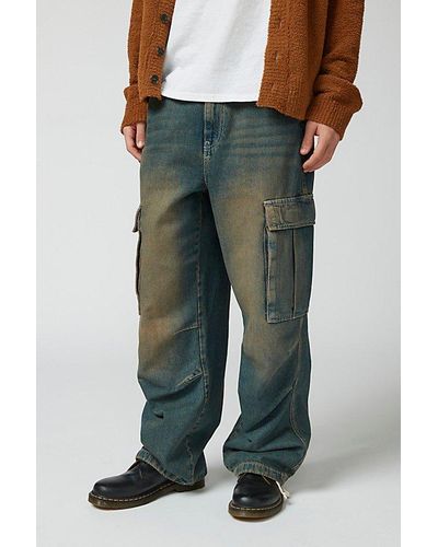 BDG Tinted Baggy Cargo Jean - Green