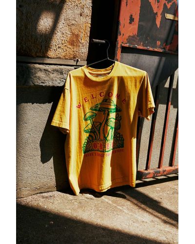 Obey Space For Everyone Tee - Yellow