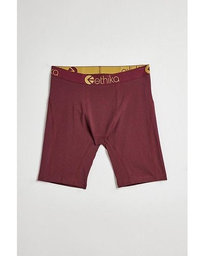 Ethika Righteous Port Boxer Brief - Red