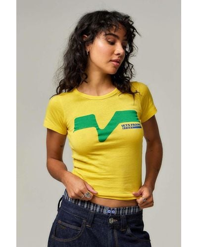 iets frans... Swoosh Logo Baby T-shirt - Yellow
