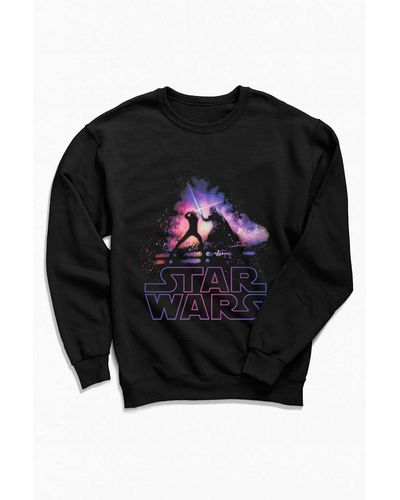 Urban Outfitters Star Wars Luke And Vader Crew Neck Sweatshirt - Multicolor