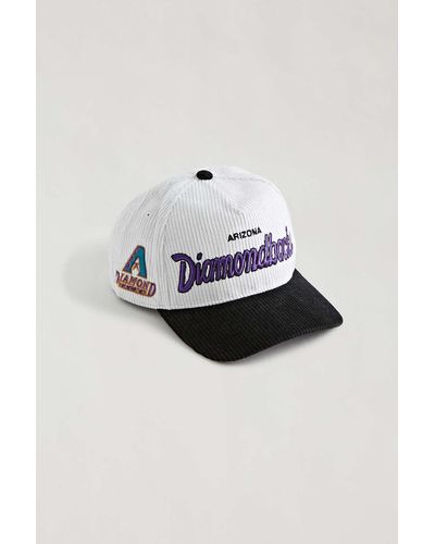 '47 Arizona Diamondbacks Corduroy Snapback Hat - White
