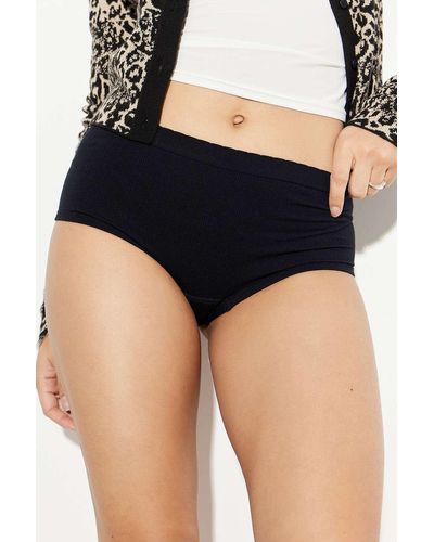 Out From Under Micro Boyshorts - Black