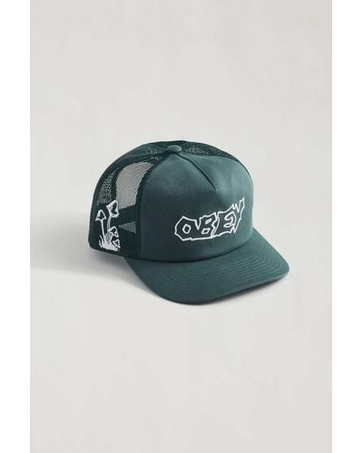 Obey Dis Trucker Hat - Green