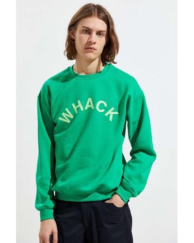 Urban Outfitters Tierra Whack Crew Neck Sweatshirt - Green