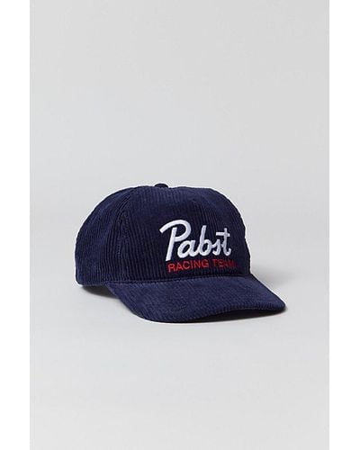 Urban Outfitters Pabst Racing Team Hat - Blue