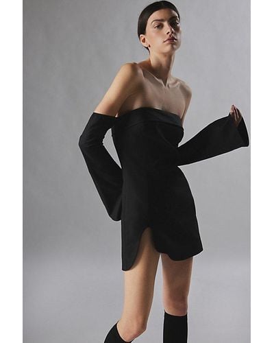 BY.DYLN By. Dyln Chrisy Off-The-Shoulder Mini Dress - Black