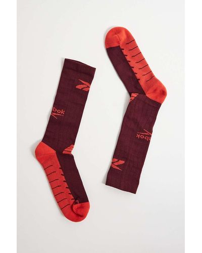 Reebok Red Sports Socks