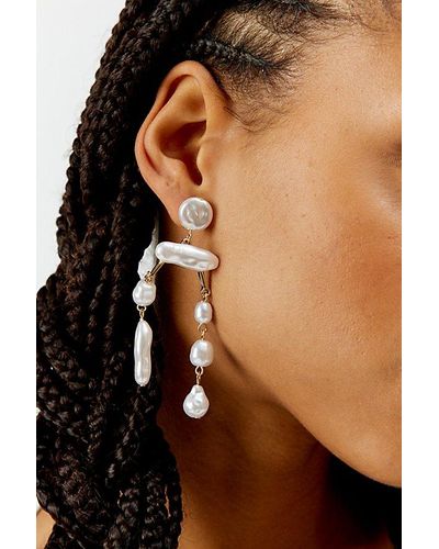 Urban Outfitters Statement Drop Earring - Brown