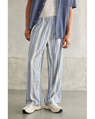 Standard Cloth Striped Resort Pant - Blue