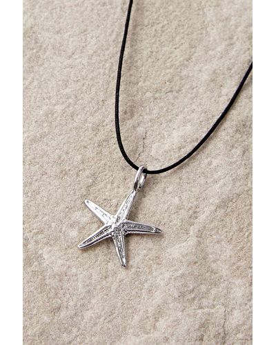 Silence + Noise Silence + Noise Delicate Starfish Thread Necklace - Natural