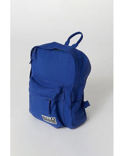 Terra Thread Organic Cotton Mini Canvas Backpack - Blue