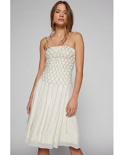 Urban Outfitters Goldie Layering Dress - White