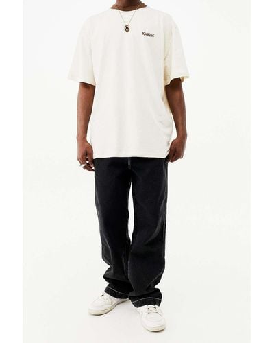 Kickers Uo Exclusive Black Straight Leg Trousers