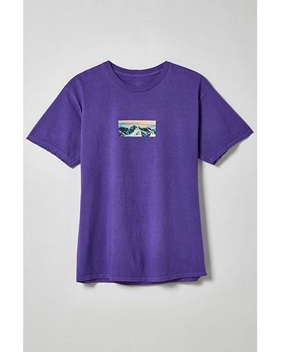 Urban Outfitters Landscape V1 Tee - Purple